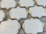 Monogram Plaque #3