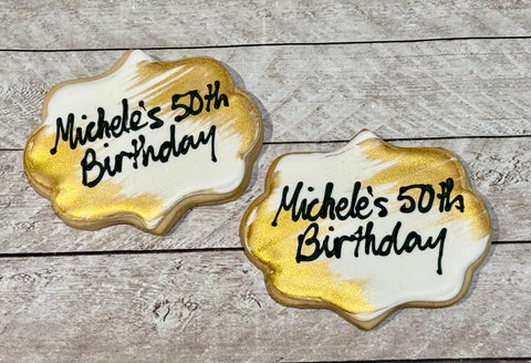 Happy Birthday Plaque
