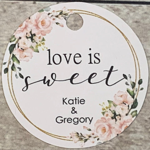 Pink Wedding #1 Tags