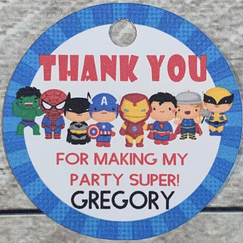 Superheroes Tags